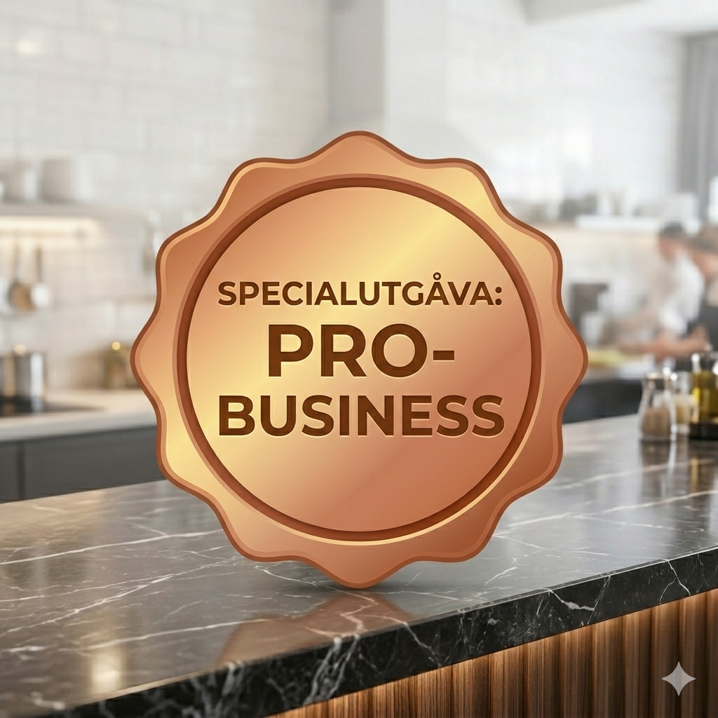 Restaurangmästaren 2026 – Professionell Admin & Marginalkalkylator (Excel)