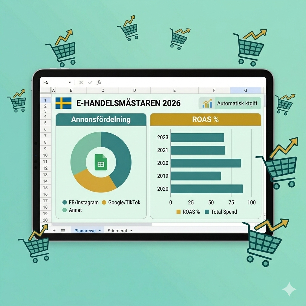 Nystartad 2026 – Företagarens Kompletta Startpaket (Mallar för Canva & Word)